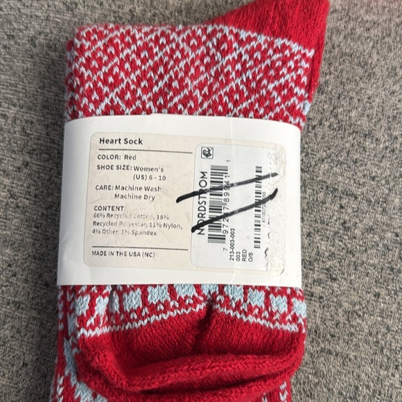 American Trench Heart Cable Knit Socks - Picture 4 of 4